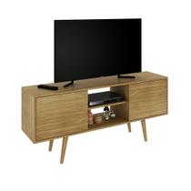 Rack para TV até 42 Polegadas com 2 Portas MDP Amêndoa Tecnomobili