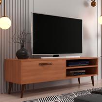 Rack Para TV Até 43 Polegadas 1 Porta 1 Prateleira Para Sala Quarto Nichos Compacto Estante Aparador Rack Para TV Até 43 Polegadas 1 Porta 1 Prateleira Para Sala Quarto Nichos Compacto Estante Aparador