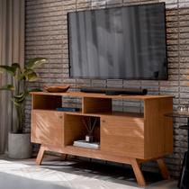 Rack para TV Até 43 Polegadas Amsterdã 2 Portas 1 Prateleira Nature - Tebarrot