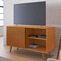 Rack para TV Até 43 Polegadas Carinho 1 Porta 1 Prateleira Cinamomo - Jcm Móveis