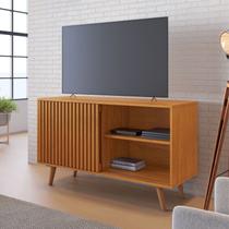 Rack para TV até 43 Polegadas MDF 109cm Carinho Candian Amarelo Cinamomo Rack para TV até 43 Polegadas MDF 109cm Carinho Candian Amarelo Cinamomo