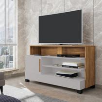 Rack para Tv até 48 Polegadas Pipa 108cm Off-White/Cinamomo