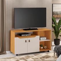 Rack para TV até 49 Polegadas 121cm 2 Portas Seleto Amarelo Rack para TV até 49 Polegadas 121cm 2 Portas Seleto Amarelo