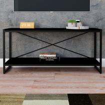 Rack para TV Até 50 Polegadas Dynamica 1 Prateleira Preto ônix/Preto - Compace