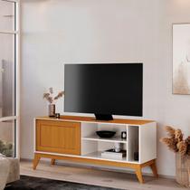 Rack para TV até 50 Polegadas MDF 136cm Porta Deslizante Aruba
