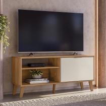 Rack para Tv até 50 polegadas Nature/Off White Peternella
