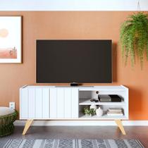 Rack para TV até 50" Space Moov Branco Fosco Rack para TV até 50" Space Moov Branco Fosco