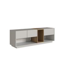 Rack para TV até 55 Polegadas com LED 136cm 3 Gavetas e 1 Nicho Bege Mel/Arenas Rack para TV até 55 Polegadas com LED 136cm 3 Gavetas e 1 Nicho Bege Mel/Arenas