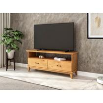 Rack para TV até 55 Polegadas Madeira Maciça 140cm Pés em Madeira Maciça Colonial Bella