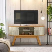 Rack para TV até 55 Polegadas MDF 136cm Curvo Atlanta