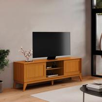 Rack para TV até 55 Polegadas MDF 180cm Porta Deslizante King