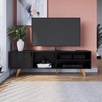 Rack para TV até 60 Polegadas 1 Porta 160cm Retrô Soul Yescasa