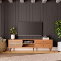 Rack para TV até 60 Polegadas 1 Porta 2 Gavetas 220cm TB311 Dalla Costa