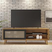 Rack para TV até 60 Polegadas 1 Porta com Rattan Palhinha NT 1175