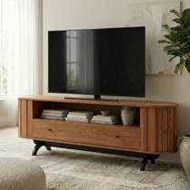 Rack para TV até 60 Polegadas 100% MDF 180cm Canto Arredondado