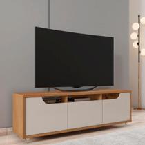 Rack para TV Até 60 Polegadas 2 Portas 1 Gaveta Jersey Casa D Rack para TV Até 60 Polegadas 2 Portas 1 Gaveta Jersey Casa D