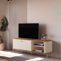 Rack para TV até 60 Polegadas 2 Portas com Pés Em MDF Tucupi JB Móveis