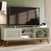 Rack para TV Até 60 Polegadas Vertigo 1 Porta Off White - Pnr Móveis