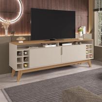 Rack para tv até 60 polegadas wine 1,60 off/noce