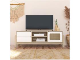 Rack para TV até 65" 2 Gavetas 1 Porta Artely Nature Rack para TV até 65" 2 Gavetas 1 Porta Artely Nature