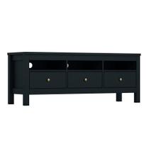 Rack Para Tv Até 65 Polegadas 03 Gavetas Indiana Henn Preto HP Rack Para Tv Até 65 Polegadas 03 Gavetas Indiana Henn Preto HP