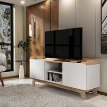 Rack para Tv até 65 Polegadas 100% Mdf 150x61cm Jhon Rack para Tv até 65 Polegadas 100% Mdf 150x61cm Jhon