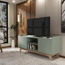 Rack para Tv até 65 Polegadas 100% Mdf 150x61cm Jhon Rack para Tv até 65 Polegadas 100% Mdf 150x61cm Jhon