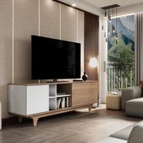 Rack para Tv até 65 Polegadas 100% Mdf 160x55x40cm Lars