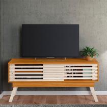 Rack para TV até 65 Polegadas 150cm Frizz Bege Cinamomo/Off White Rack para TV até 65 Polegadas 150cm Frizz Bege Cinamomo/Off White