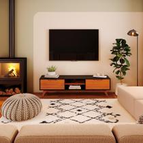 Rack para TV até 65 Polegadas 2 Gavetas Club Rack para TV até 65 Polegadas 2 Gavetas Club