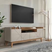 Rack para Tv até 65 Polegadas 4 Portas 1 Nicho 180cm Adria
