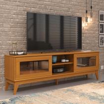 Rack para tv até 65 polegadas amber 2 portas vidro deslisante reflecta 180cm Rack para tv até 65 polegadas amber 2 portas vidro deslisante reflecta 180cm