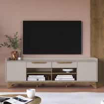 Rack para TV até 65 Polegadas com 2 Portas e 2 Gavetas Multimóveis MP1101 Rack para TV até 65 Polegadas com 2 Portas e 2 Gavetas Multimóveis MP1101