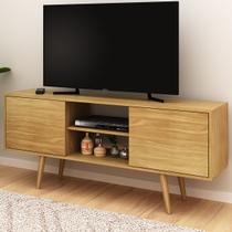Rack para TV Até 65 Polegadas Furniture 2 Portas 1 Prateleira Natural - Panorama Móveis Rack para TV Até 65 Polegadas Furniture 2 Portas 1 Prateleira Natural - Panorama Móveis
