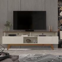 Rack para Tv até 70 Polegadas 2 Gavetas e Nichos Tulum 180cm
