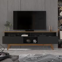 Rack para Tv até 70 Polegadas 2 Gavetas e Nichos Tulum 180cm Rack para Tv até 70 Polegadas 2 Gavetas e Nichos Tulum 180cm