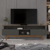 Rack para Tv até 70 Polegadas 2 Gavetas e Nichos Tulum 180cm