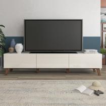 Rack para TV até 70 Polegadas 220cm 3 Gavetas Retrô Manchester Yescasa