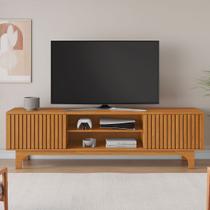 Rack para TV Até 70 Polegadas Trunfo 2 Portas 1 Prateleira Cinamomo - Jcm Móveis