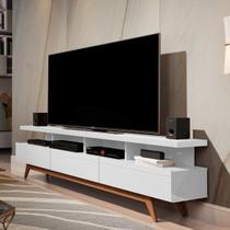 Rack para Tv até 72 Polegadas 180cm Pés em Madeira Maciça Vivare Rack para Tv até 72 Polegadas 180cm Pés em Madeira Maciça Vivare