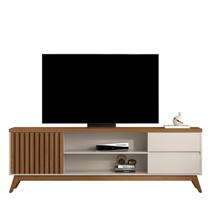Rack para TV até 72 polegadas Berlim 1.8 com 2 Gavetas e 1 Porta