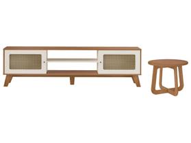 Rack para TV até 75” Artely Charlotte + Mesa Rack para TV até 75” Artely Charlotte + Mesa