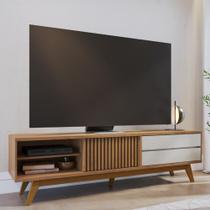 Rack para TV até 75 Polegadas 1 Porta 2 Gavetas Veneza Colibri
