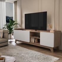 Rack para Tv até 75 Polegadas 100% Mdf 200x 61x 38,5 John