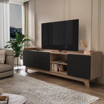 Rack para Tv até 75 Polegadas 100% Mdf 200x 61x 38,5 John