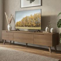 Rack para TV até 75 Polegadas 180 cm 2 Portas 1 Gaveta Rustic Dune Madesa