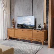 Rack para TV até 75 Polegadas 3 Portas 180cm Kappesberg Canela Rack para TV até 75 Polegadas 3 Portas 180cm Kappesberg Canela