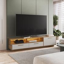 Rack para TV até 75 Polegadas com LED 200cm Ravenna Sala de Estar