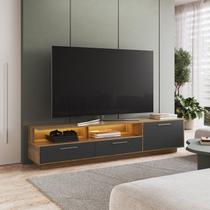 Rack para TV até 75 Polegadas com LED 200cm Ravenna Sala de Estar Rack para TV até 75 Polegadas com LED 200cm Ravenna Sala de Estar