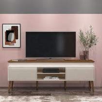 Rack Para Tv Até 75 Polegadas Com Led Lumina 2 Portas